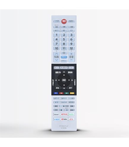 Amazon | テレビリモコン CT-90488 for TOSHIBA 東芝 レグザ リモコン